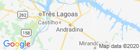 Andradina map